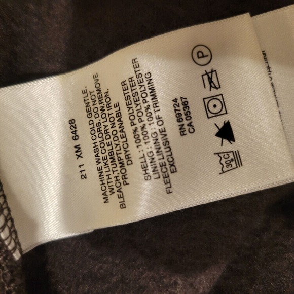 Columbia Mens Cedar Rock Half-Zip Fleece Lined Gray Pullover Top size XL - Picture 6 of 6